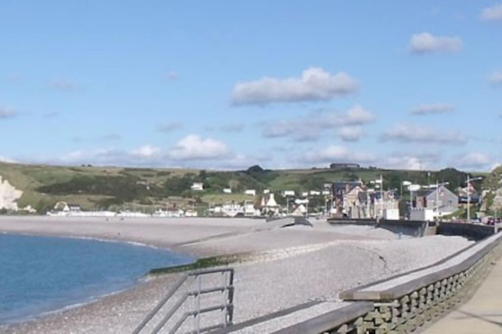 Studio a moins de 50 mètres de la plage, vue dégagée sur la vallée Veulettes-sur-Mer Extérieur photo